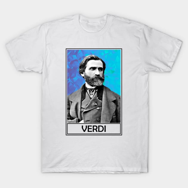 Giuseppe Verdi T-Shirt by TheMusicophile